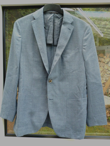 Sakko herren blau meliert - in,